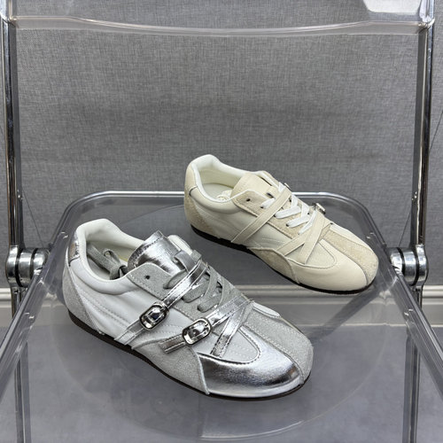 2026春季新款女鞋超纤网布休闲深口系带舒适百搭软底透气女单鞋