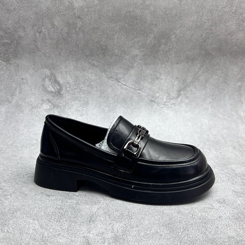 2026春季新款女鞋超纤厚底休闲深口套脚舒适乐福鞋软底透气女单鞋,女鞋,深口单鞋,淘宝优惠券,粉丝福利购,淘宝优惠卷