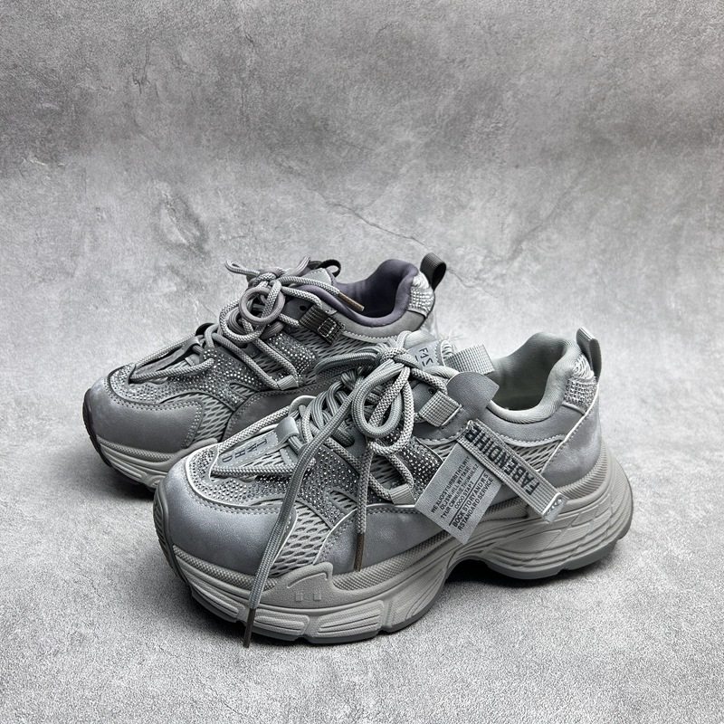 2026春季新款女鞋超纤厚底休闲深口系带舒适百搭软底透气女单鞋,女鞋,深口单鞋,淘宝优惠券,粉丝福利购,淘宝优惠卷