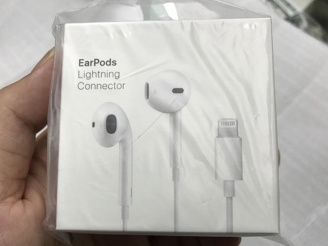 apple/苹果 earpods lightning接口耳机适用于iphone7以上x 12 13