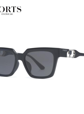 2024新款PORTS宝姿太阳眼镜墨镜经典时尚镂空角花设计 PSF24402