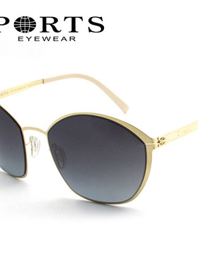 2023新款PORTS宝姿太阳镜女士墨镜潮猫眼圆脸蛤蟆镜眼镜PSF11703