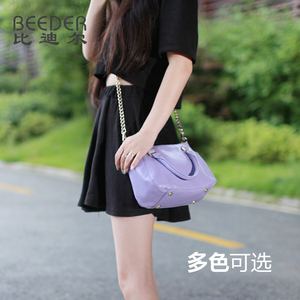 比迪尔正品包包女式手提迷你小皮包女士斜挎休闲简约时尚2020新款