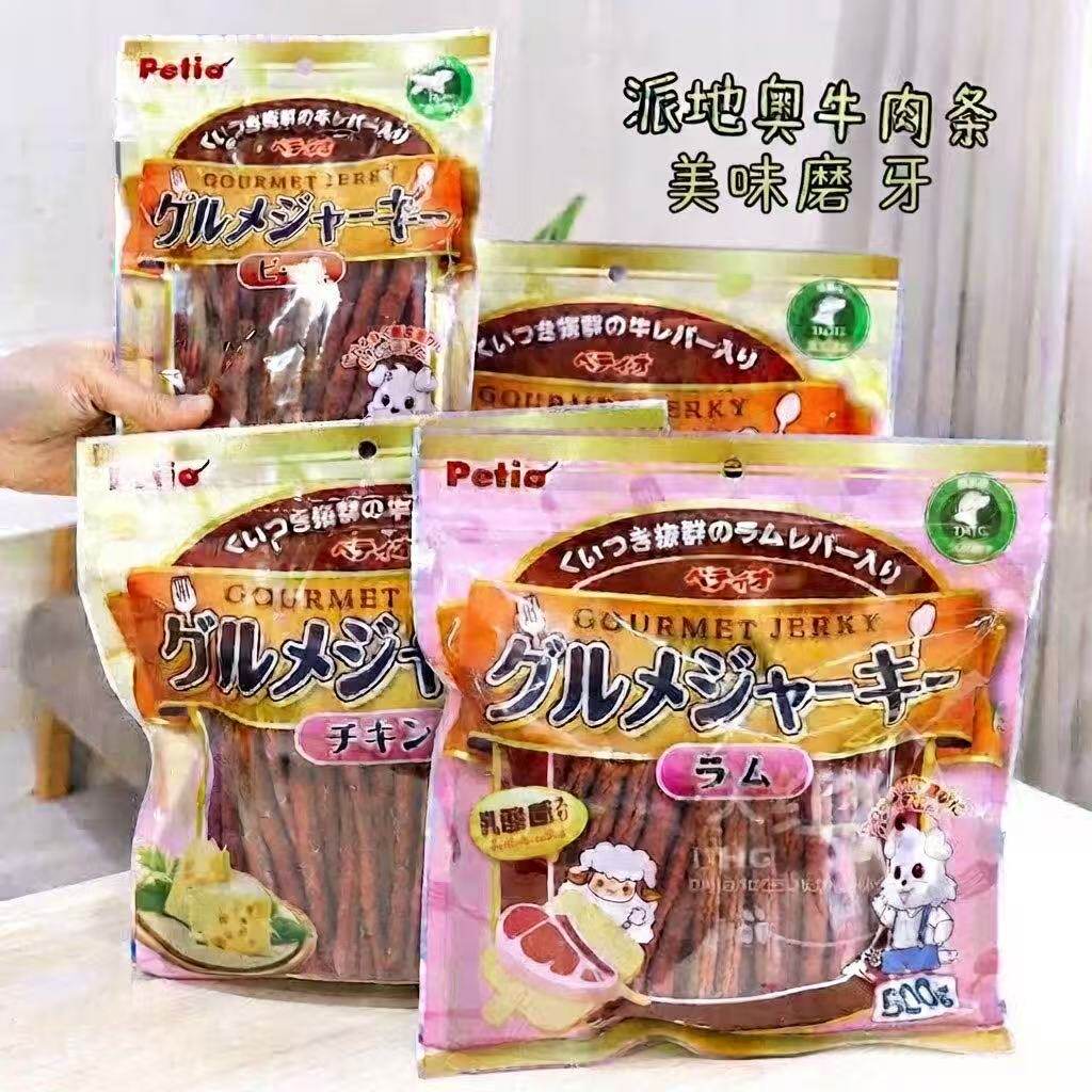 派地奥牛肉条犬狗零食日本petio图片