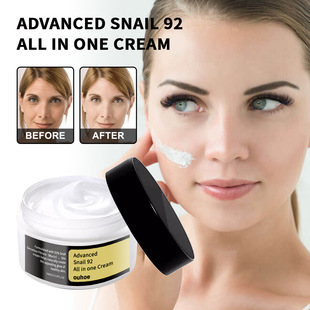 Anti-aging snail essence cream to reduce fine lines lines hy