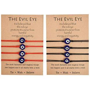 2024New Turkish Evil Eye Demon Eye Protection Charm Bracelet