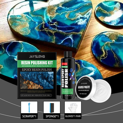 JAYSUING抛光套件环氧树脂艺术品