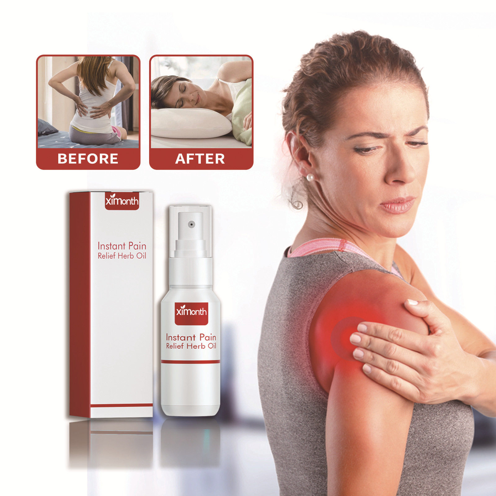 Joint Pain Relief Spray Relieve Knee Cervical Lumbar Joint S图片