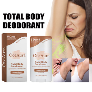 Coconut Body Deodorant Stick for Men and Women Sport Sweat P