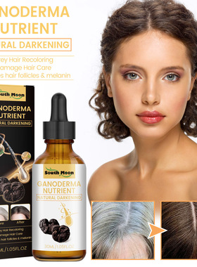 Black Ganoderma Blacking Hair Liquid Moisturizes Hair Raises