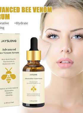 Bee venom essence desalinates fine lines and decrees lines w