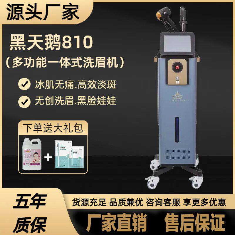 810冰肌退毛嫩肤一体机洗眉机祛斑真皮斑黄褐斑洗纹身美容院专用