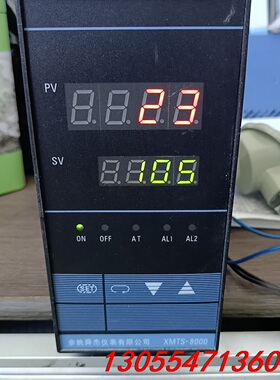 议价余姚xmt数显温度调节仪XMTS-8000.二手拆机，余姚x