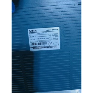 功能议价 信捷750W伺服驱动器DS5L 20P7 PTA 4只