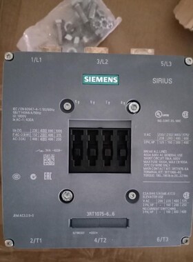 西门子接触器 3RT1075-6AF36西门子接触器 3RT议价