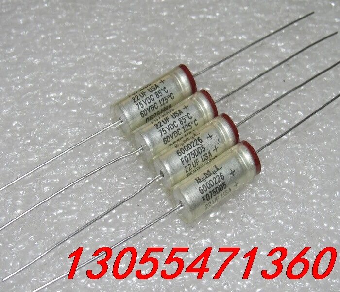 议价美国BMI sprague思碧600D 75V22UF 轴向