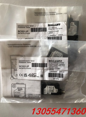 议价Balluff/巴鲁夫光电传感器BOS01JP，全新