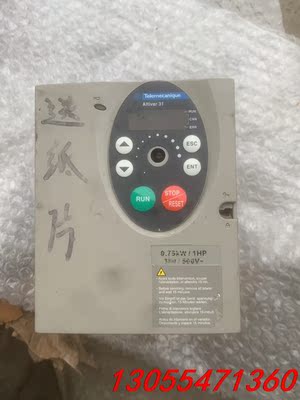 议价施耐德变频器ATV31H075N4A 二手原装拆机 功能包好