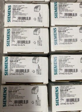 西门子继电器铁路专用 3TH4253-0LF4 全新原包装正议价