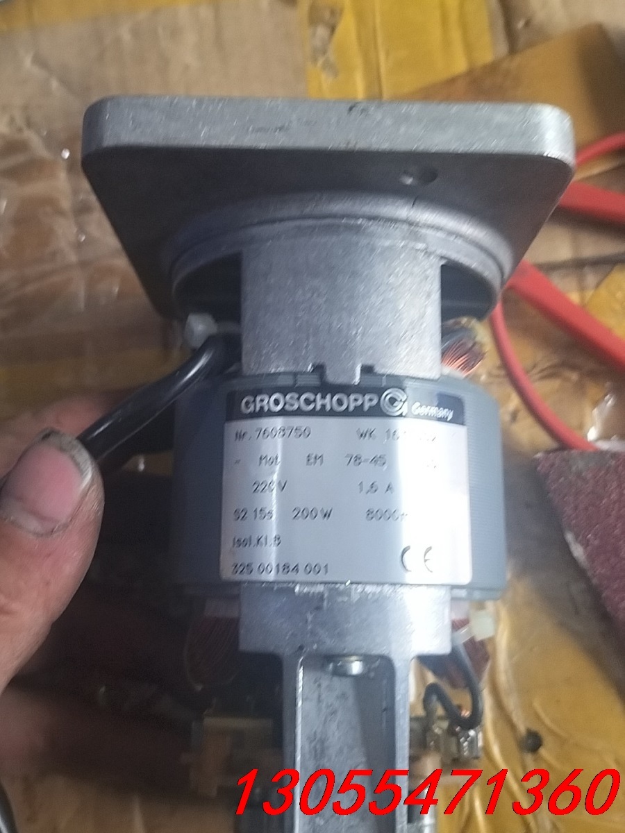 议价德国GROSCHOPP220Ⅴ高速电机8000转200W