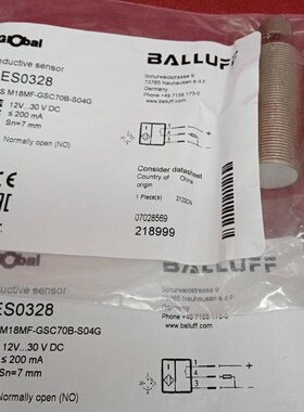 全新原装正品巴鲁夫传感器BES0328 BES M18MF-议价