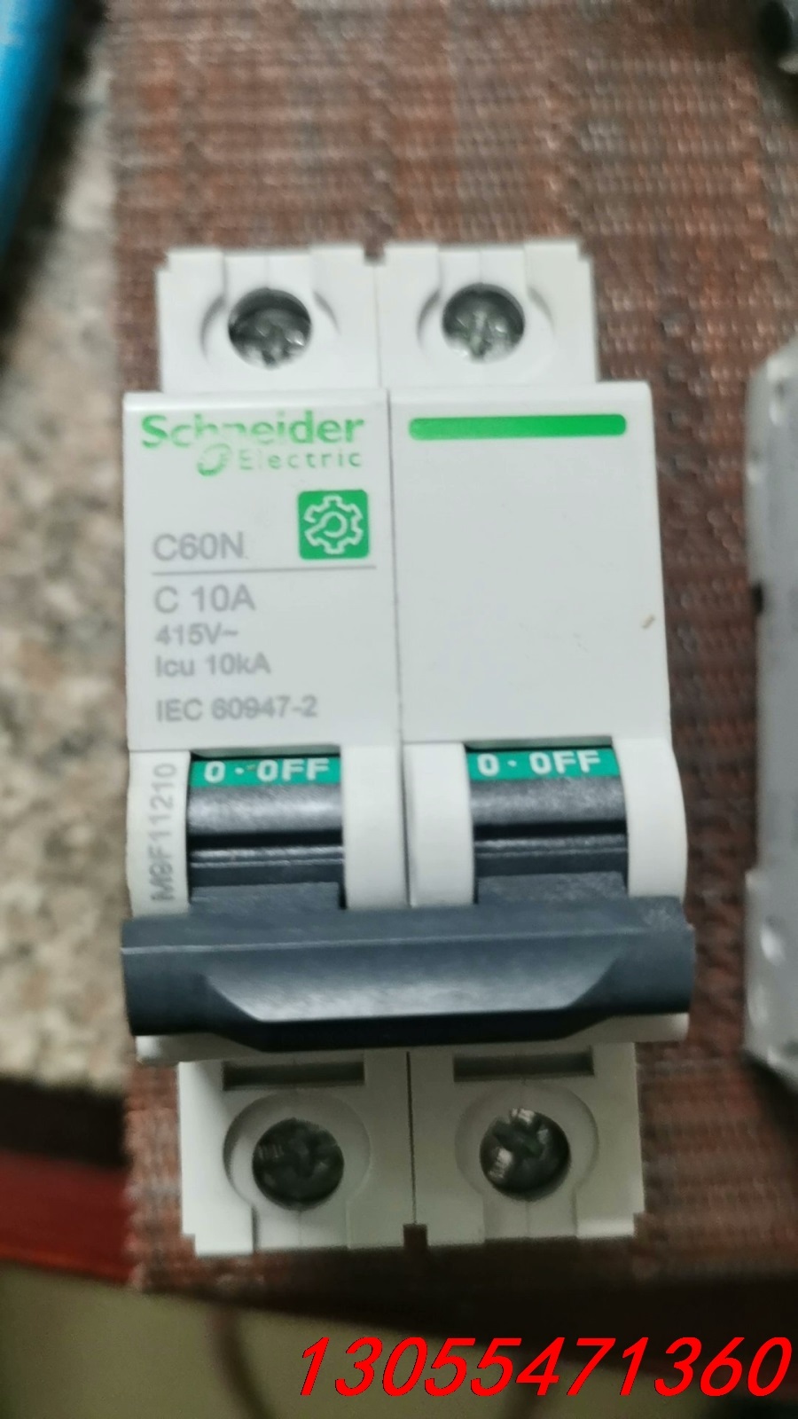 议价施耐德C60H  C60N， 2P6A，2P10A微型断路器