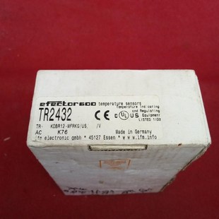 全新原装 易福门传感器TR2432工程剩余一个议价 正品