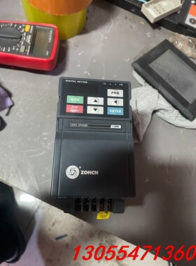 议价众辰变频器1.5kw380v众辰Z2400-1R5G拆机一台