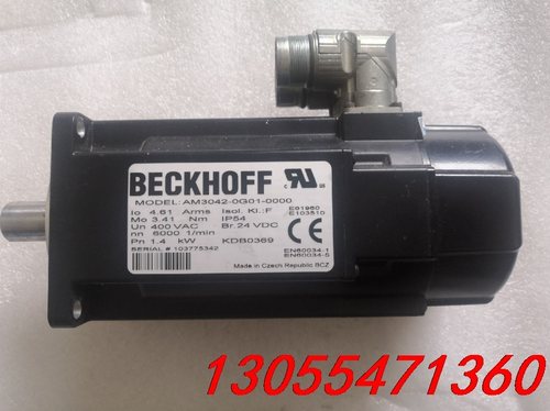 议价倍福伺服电机，1.4Kw,400伏AM3042-0G01-0