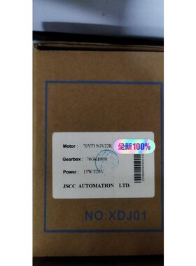 JSCC精研电机70YT15GV22R/70GK100H议价