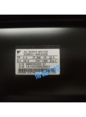 #电机马达 SGMGV-44A3A6B,全新原装,质保一年,议价