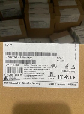 6GK7542-1AX00-0XE0全新,在保现货议价