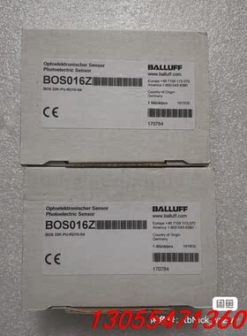 议价全新原装BALLUFF巴鲁夫 BOS016Z BOS 23K