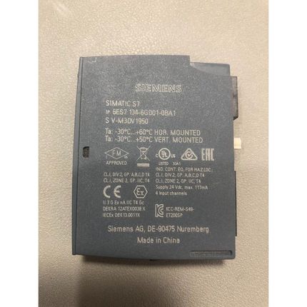 西门子模块6ES7 134-6GD01-0BA1模拟量输入模议价