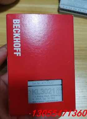 议价KL3021 德国BECKHOFF倍福模块拆机带包装功能包好