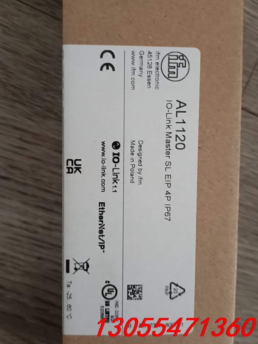 议价IFM易福门模块AL1120带EtherNet/IP接口的I