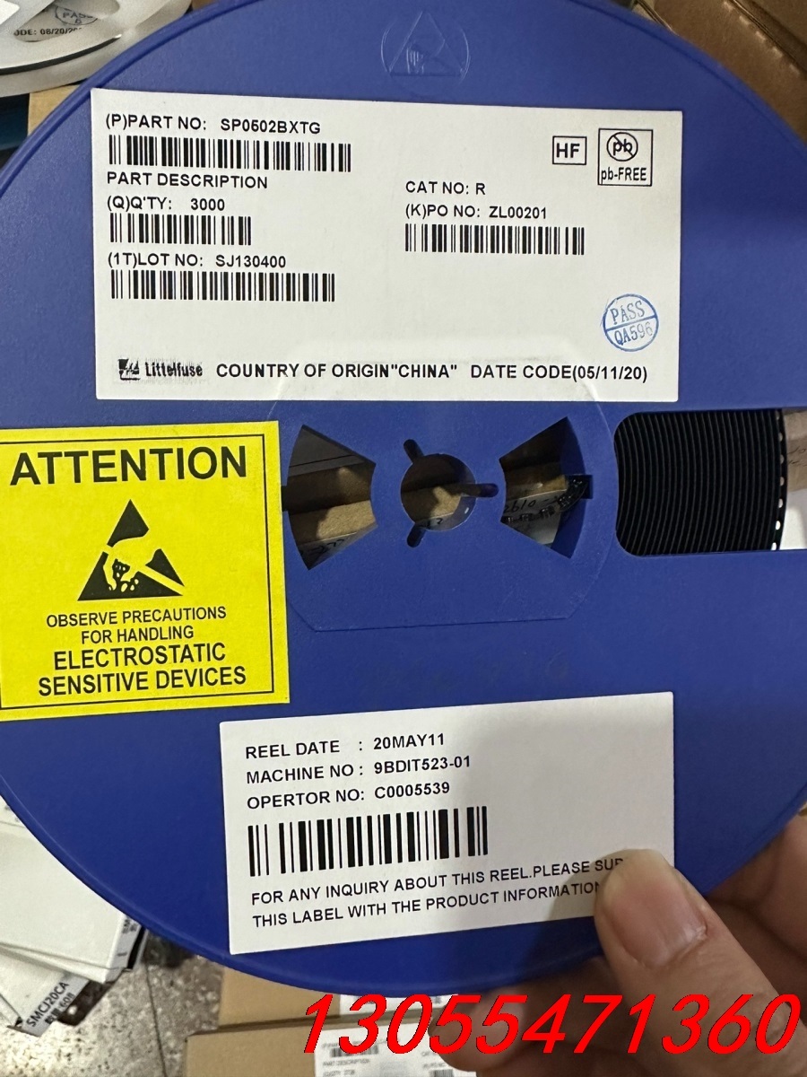 议价SP0502BXTG SOT523 原装力特 不整盘 大约1