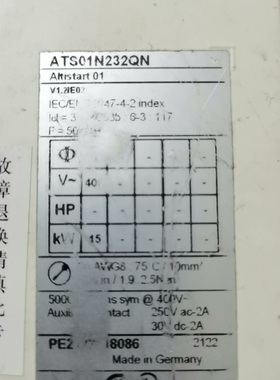 议价施耐德  ATS01N232QN  施耐德软启动器 ，八九成
