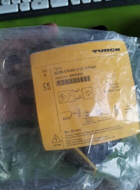 德国TURCK图尔克方形防爆开关NI20-CK40-Y1X-议价
