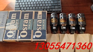GEC金标黑座槽环KT66电子管一套 议价52年全新原盒NOS