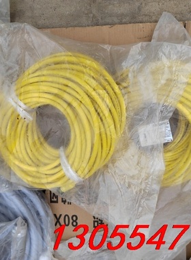 议价Bard7/8电源线1300100886拖链PUR黄色4芯