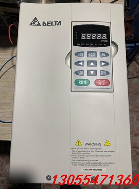 议价台达变频器VFD075V43A-3,全新原装正品，只通测试一