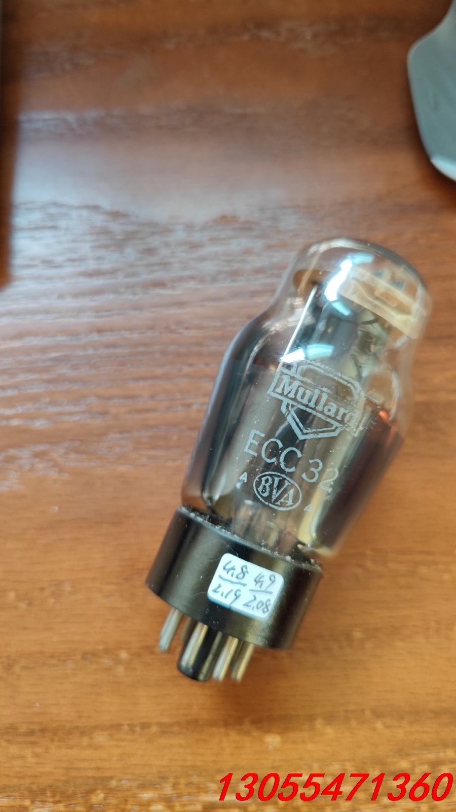 议价全新49年大盾霉屏饭盒环ECC32 6SN7GT电子管一支