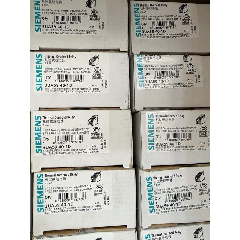 西门子继电器 3UA5940-1D 全新原装正品议价