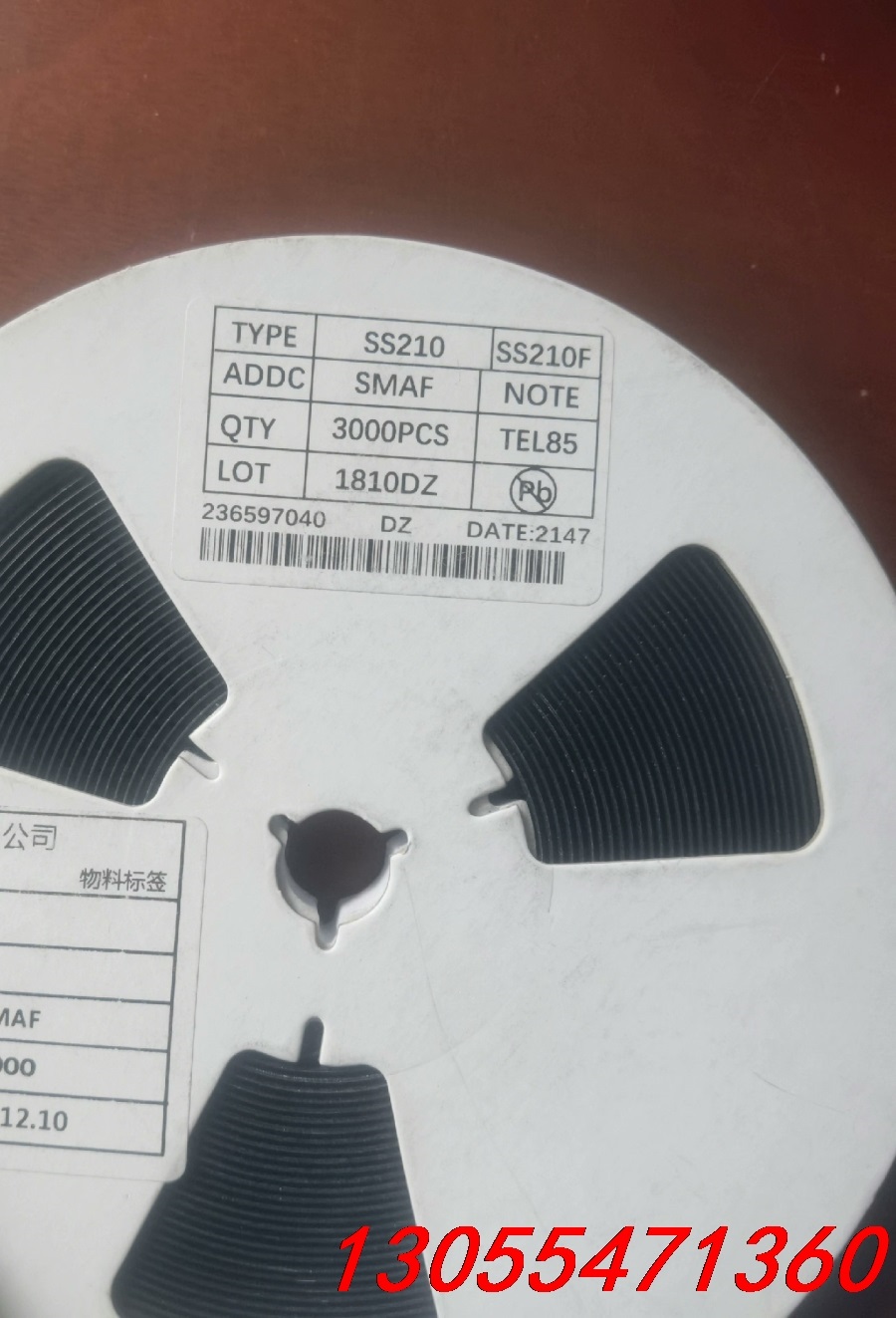 议价SS210F  贴片二极管  SMAF封装