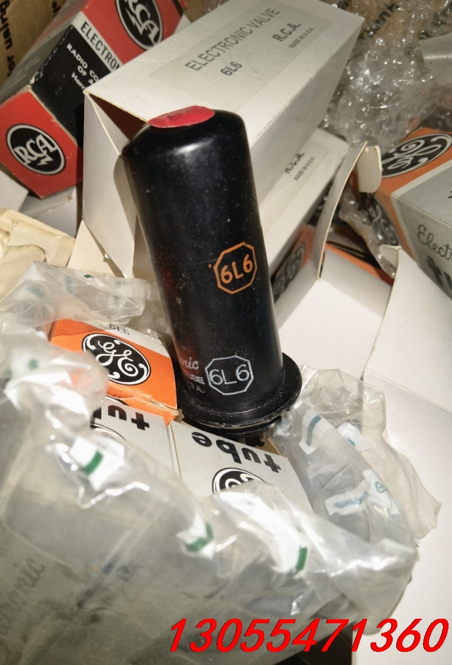 议价全新原包装RCA和GE 6L6，原始版本。