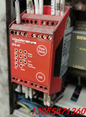 议价拆机施耐德安全继电器XPS-AV11113,成色如图，功能包