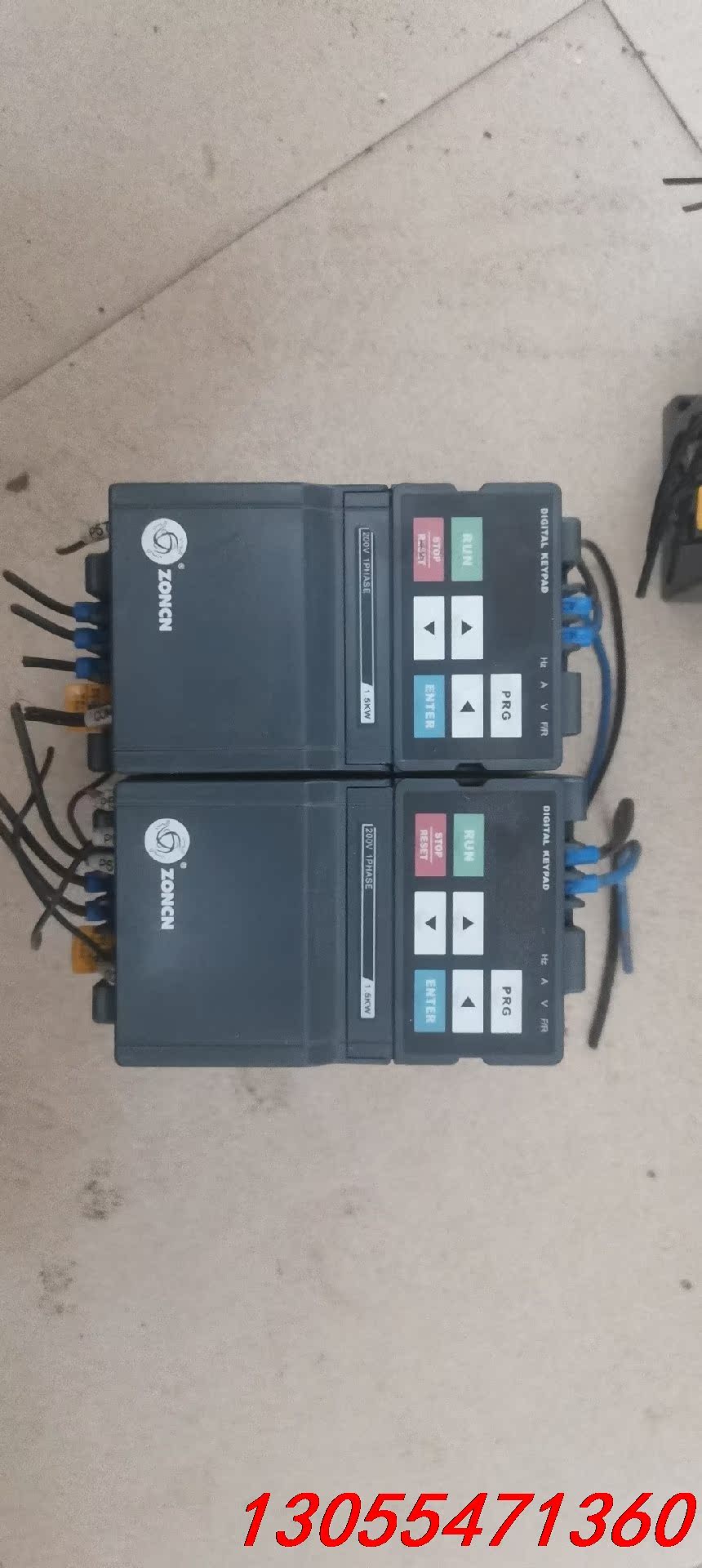 议价原装拆机众辰1.5kw变频器  电压：220v  成色漂亮