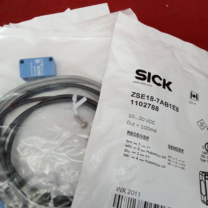 全新原装正品西克传感器ZSE18-7AB1E8工程剩余9个议价