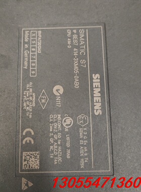 议价西门子6es7414-3xm05-0abo，全新，有划痕，脚